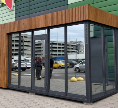 Здание мобильное - шаурма, блинная, кофейня, павильон - 5min