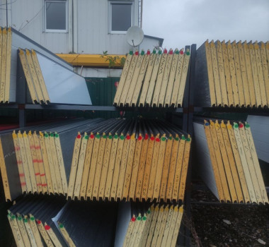 Сэндвич панель 2,0-2,9 м (толщина 45 мм) остатки, обрезки - 6min