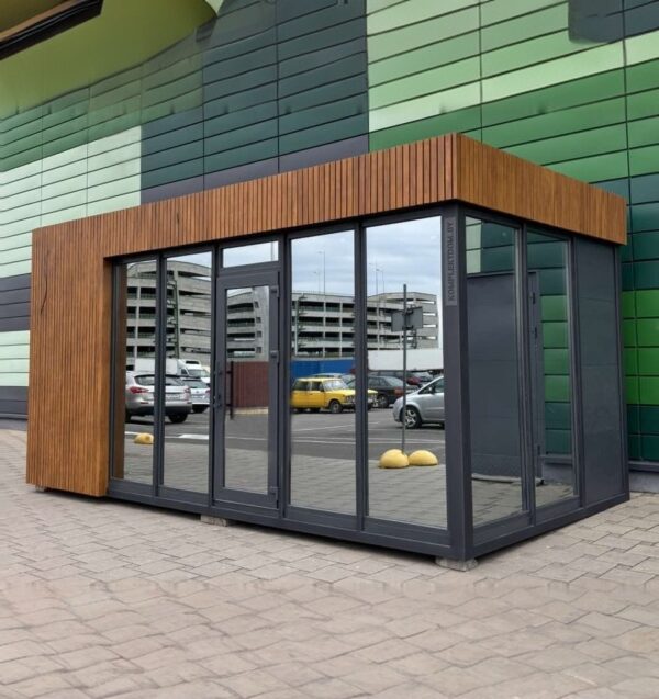 Ларек из сендвич панели Ларек из сендвич панели Kdom